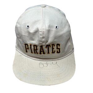Jim Leyland Autographed Pittsburgh Pirates Vintage Snapback Hat Cap Signed HOF